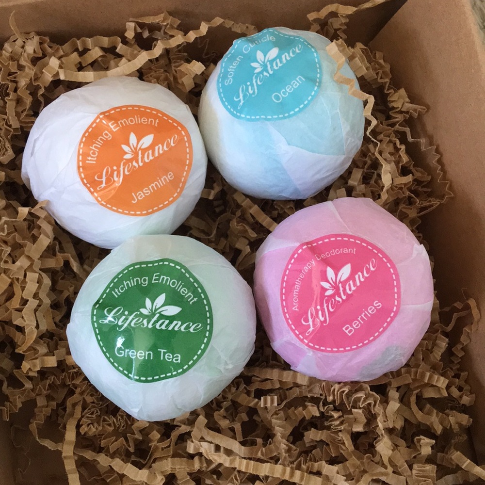 New Lifestance Organic Bath Bombs Set